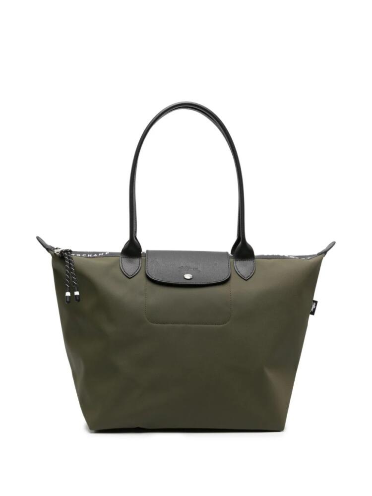 Longchamp large Le Pliage Energy tote bag - Green Cover