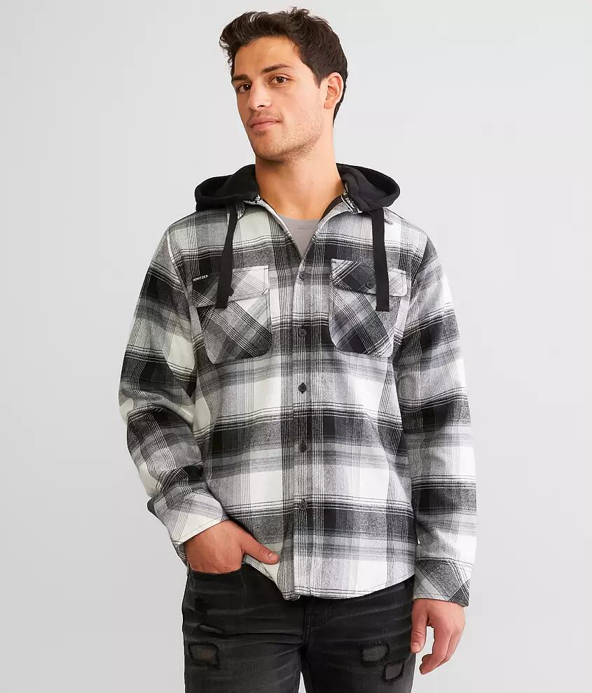 Howitzer Defend Hooded Flannel Shacket Cover