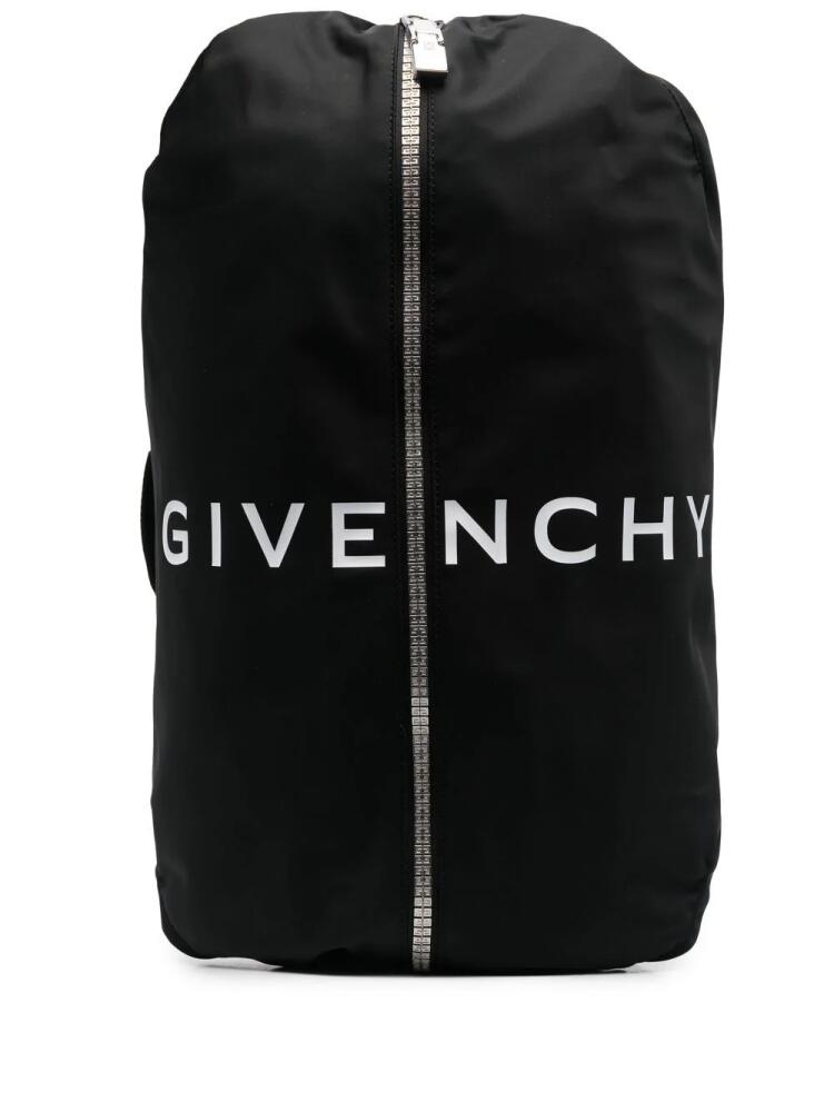 Givenchy G-zip logo-print backpack - Black Cover