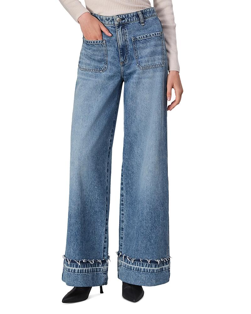 rag & bone Marina High Rise Wide Leg Jeans in Liliana Cover