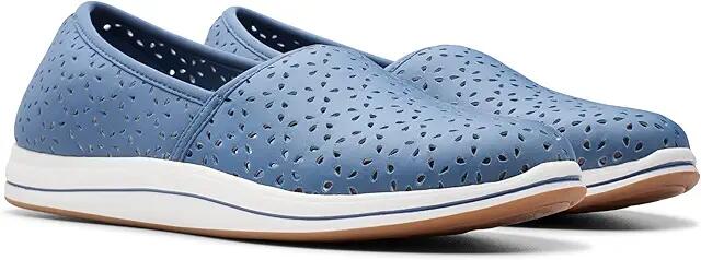 Clarks Breeze Emily (Blue Textile) Women's Shoes Cover