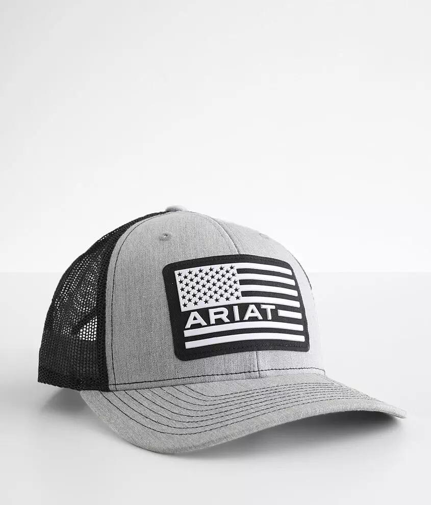 Ariat Flag Patch Trucker Hat Cover