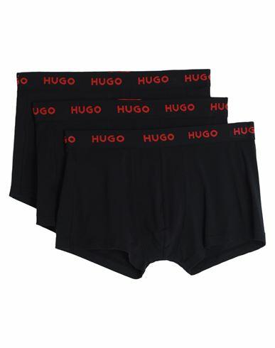 Hugo Man Boxer Black Cotton, Elastane Cover