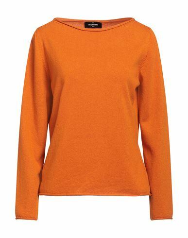 Gran Sasso Woman Sweater Orange Cashmere Cover