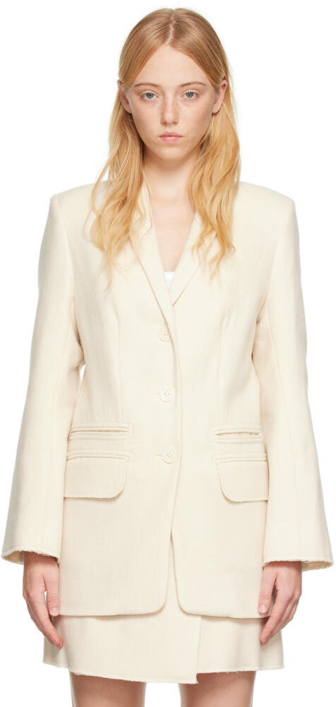 by Malene Birger Off-White Porter Blazer Cover