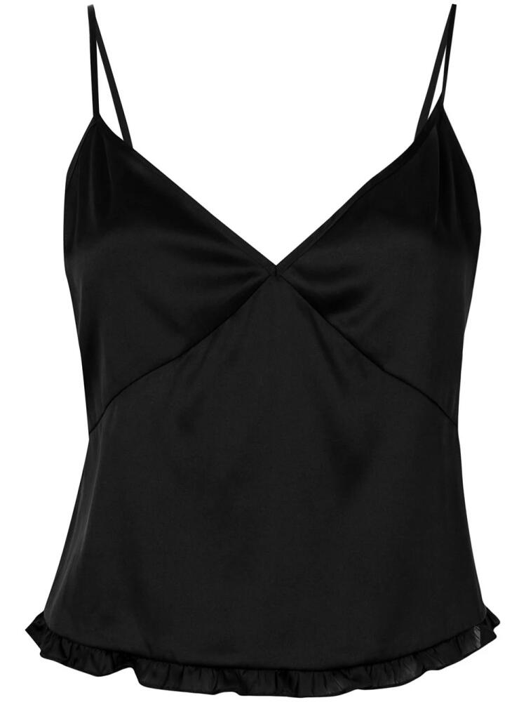 Fleur Du Mal silk camisole top - Black Cover