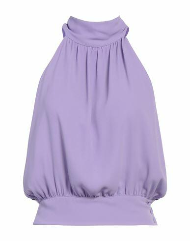 Rebel Queen Woman Top Light purple Polyester Cover