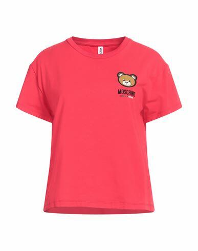 Moschino Woman Undershirt Red Cotton, Elastane Cover