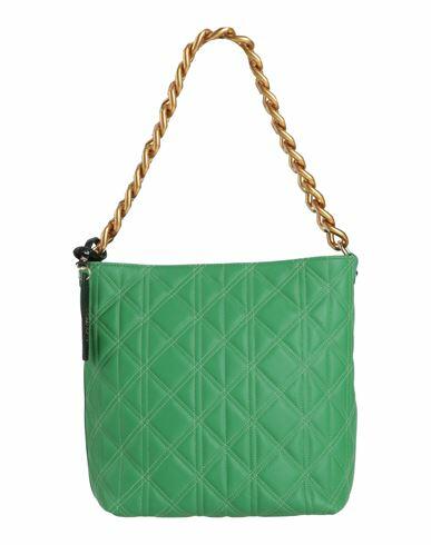 My-best Bags Woman Handbag Green Soft Leather Cover