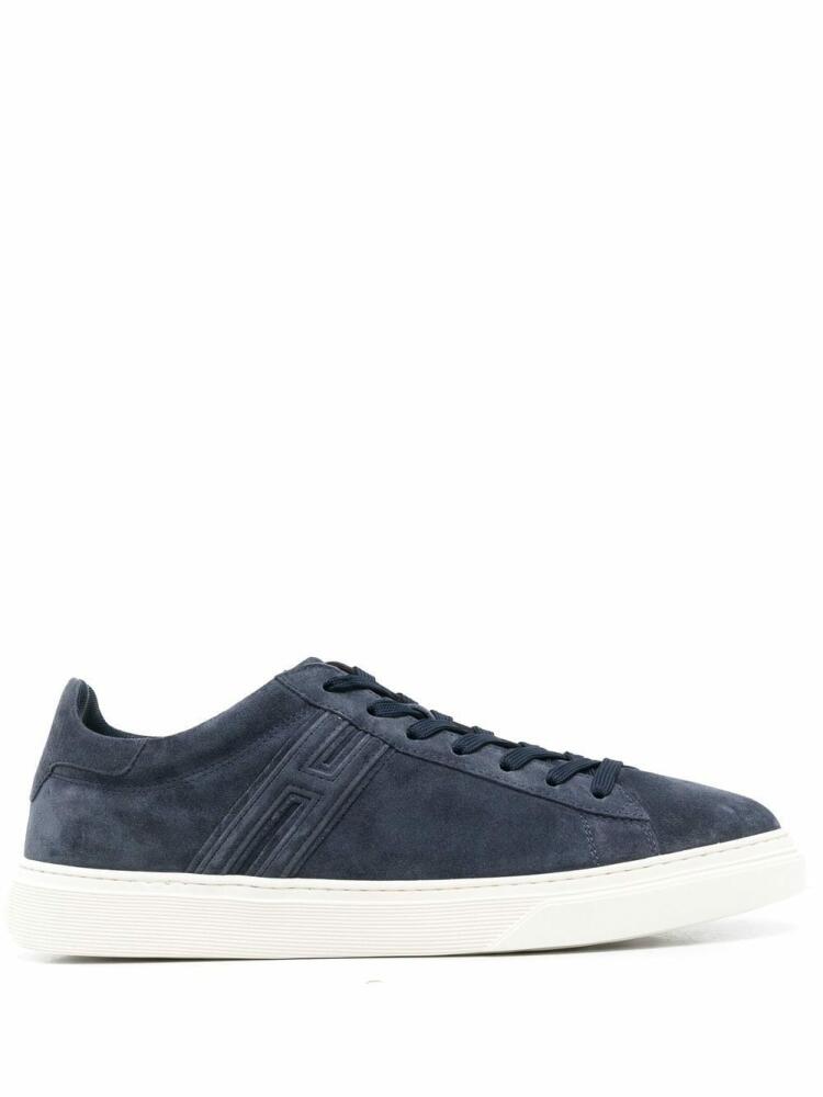 Hogan Rebel low-op suede sneakers - Blue Cover