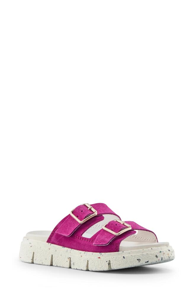 Cougar Piera Water Repellent Slide Sandal in Fuchsia Cover