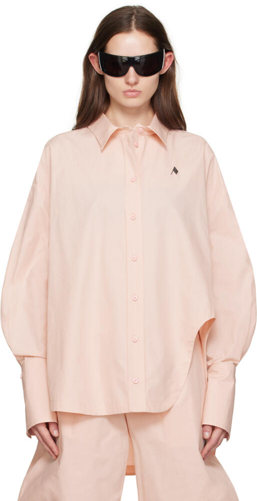 The Attico Pink Diana Shirt Cover