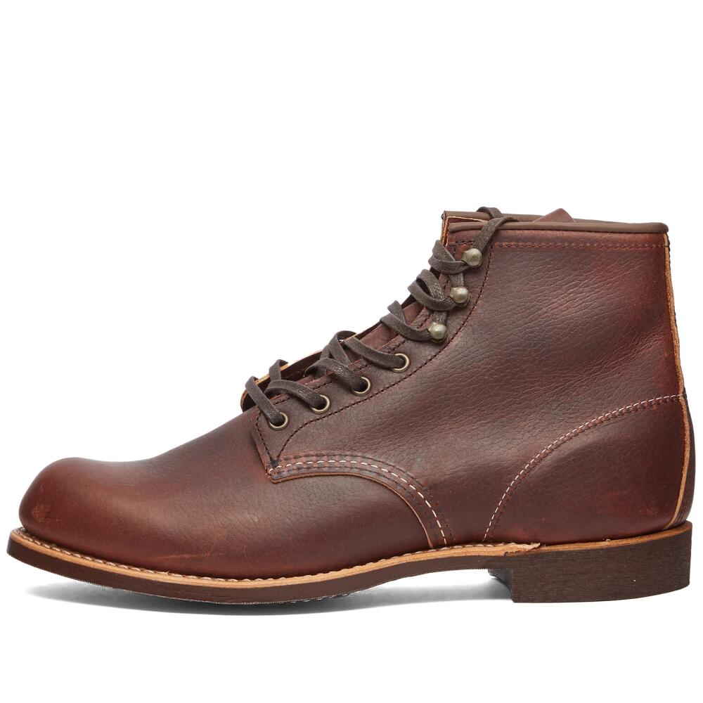 Red Wing Men's Blacksmith Boot in Briar Oil Slick Cover