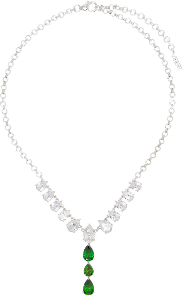 VEERT White Gold 'The Drop Chain' Necklace Cover