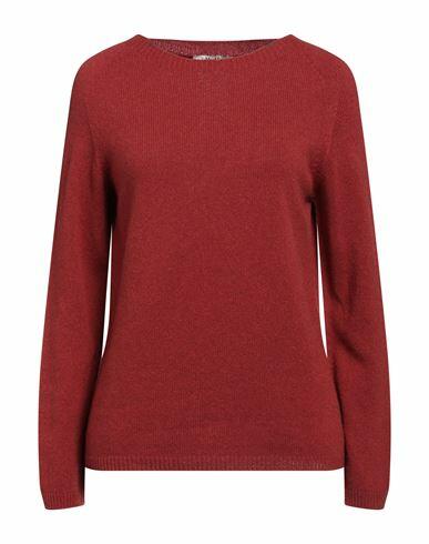 's Max Mara Woman Sweater Rust Cashmere, Wool Cover