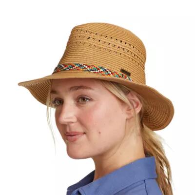 Eddie Bauer Women's Panama Packable Straw Hat Cover