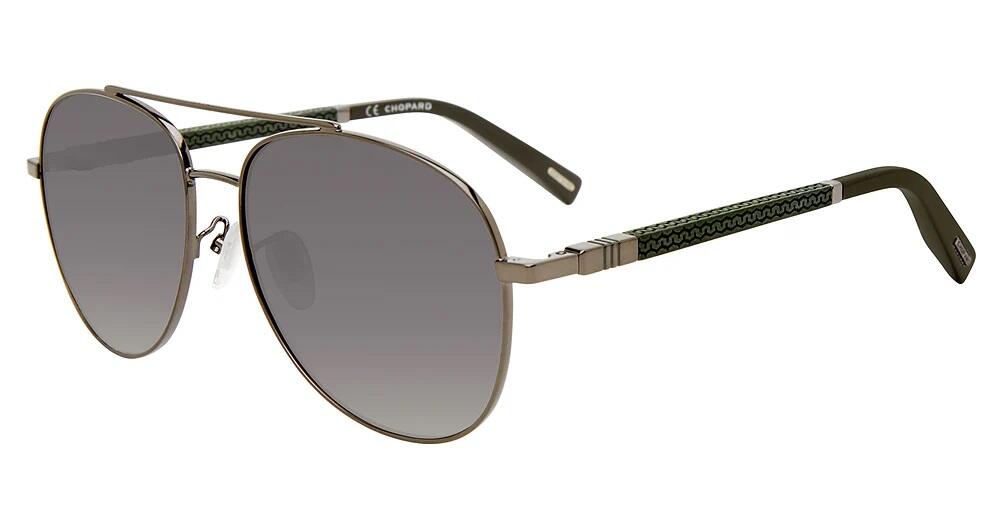 Chopard Polarized Grey Pilot Unisex Sunglasses Cover