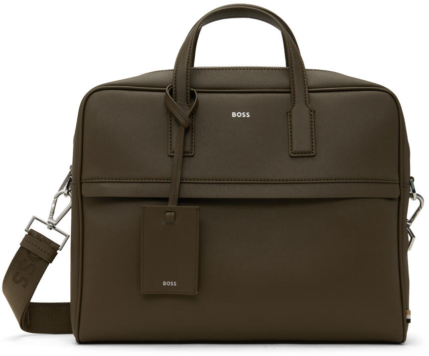 BOSS Green Structured Briefcase Cover