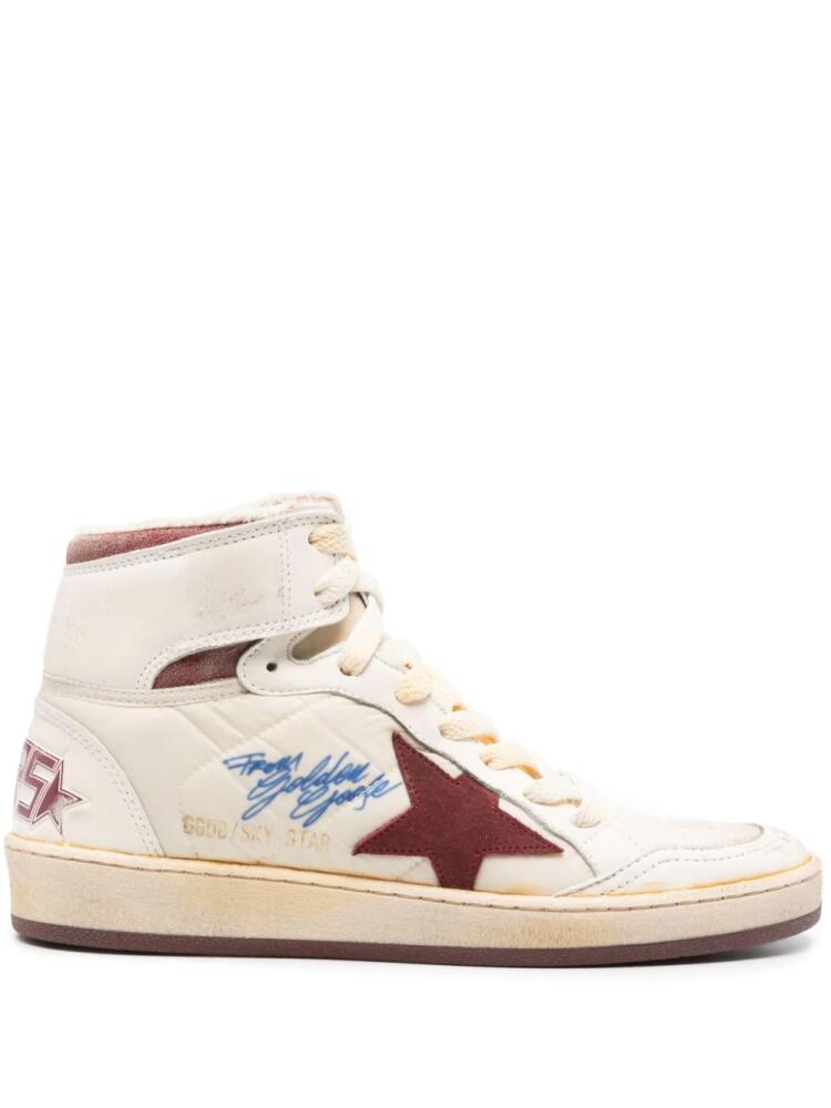 Golden Goose Sky-Star high-top sneakers - Neutrals Cover