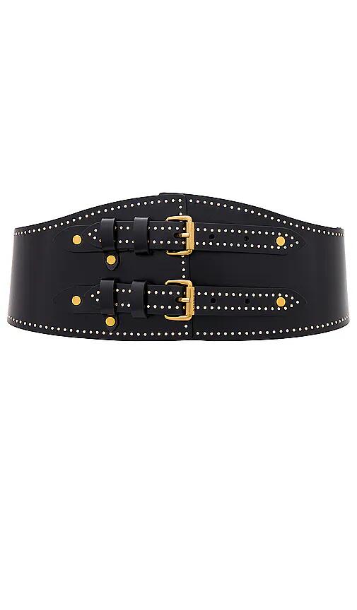 Isabel Marant Riccia Belt in Black Cover