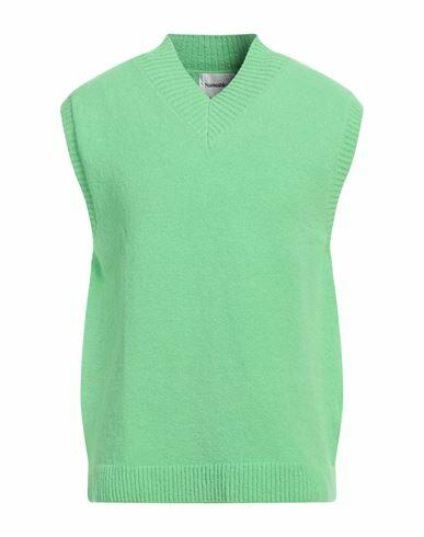 Nanushka Man Sweater Green Cotton, Polyamide Cover