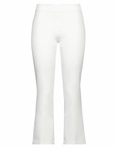 Kate By Laltramoda Woman Pants White Polyester, Elastane Cover