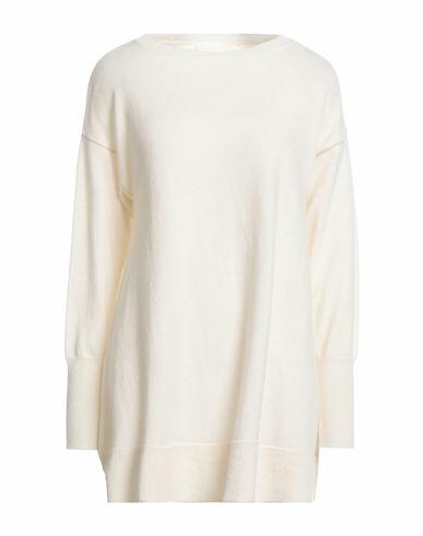 Solotre Woman Sweater Cream Wool Cover