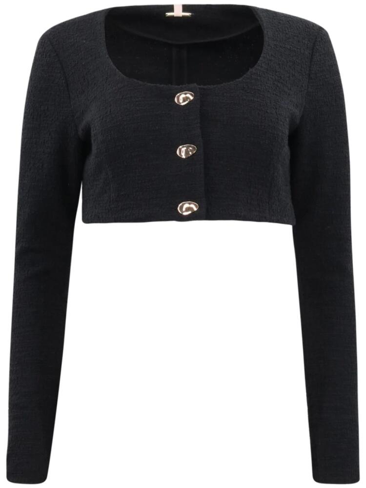 Alexis Vernazza cotton-blend cardigan - Black Cover