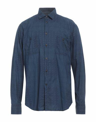 B. d.baggies Man Shirt Midnight blue Cotton Cover