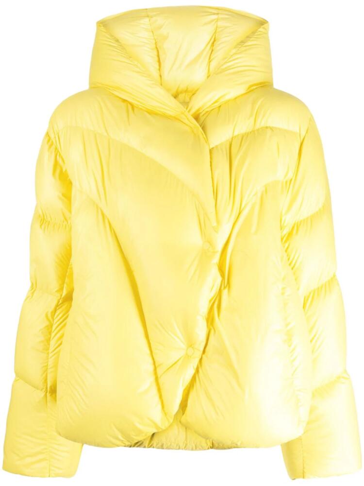 JNBY quilted hooded puffer jacket - Yellow Cover