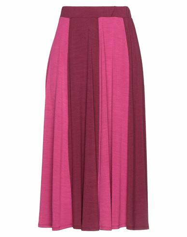 Sfizio Woman Midi skirt Mauve Acrylic, Wool, Elastane Cover