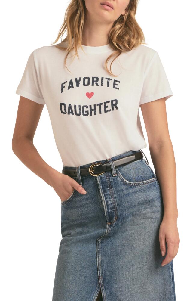 Favorite Daughter Graphic T-Shirt in White Cover