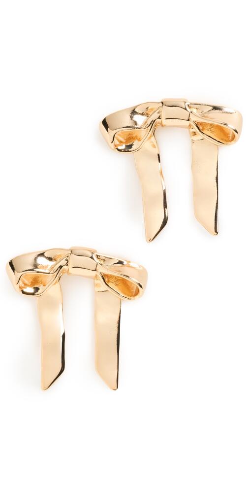 LELET NY Mary Jane Bow Earrings Gold Cover