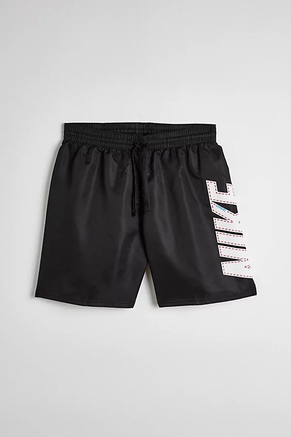 Nike Big Block Logo Volley Short in Black Cover