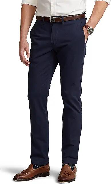 Polo Ralph Lauren Stretch Straight Fit Washed Chino Pants (Nautical Ink) Men's Clothing Cover