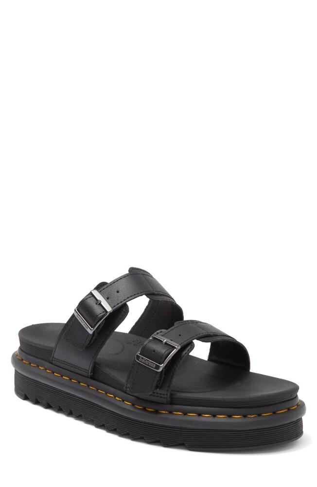 Dr. Martens Myles Slide Sandal in Black Athena Cover