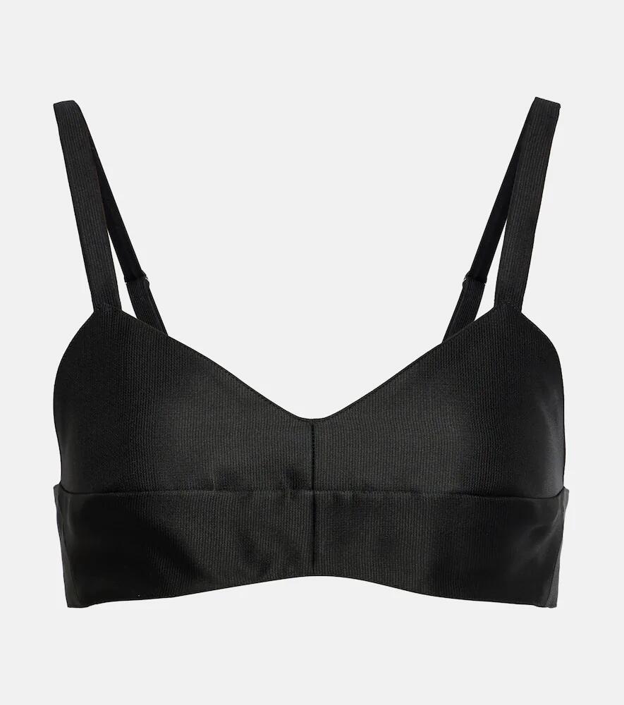 Khaite Knox silk bralette Cover