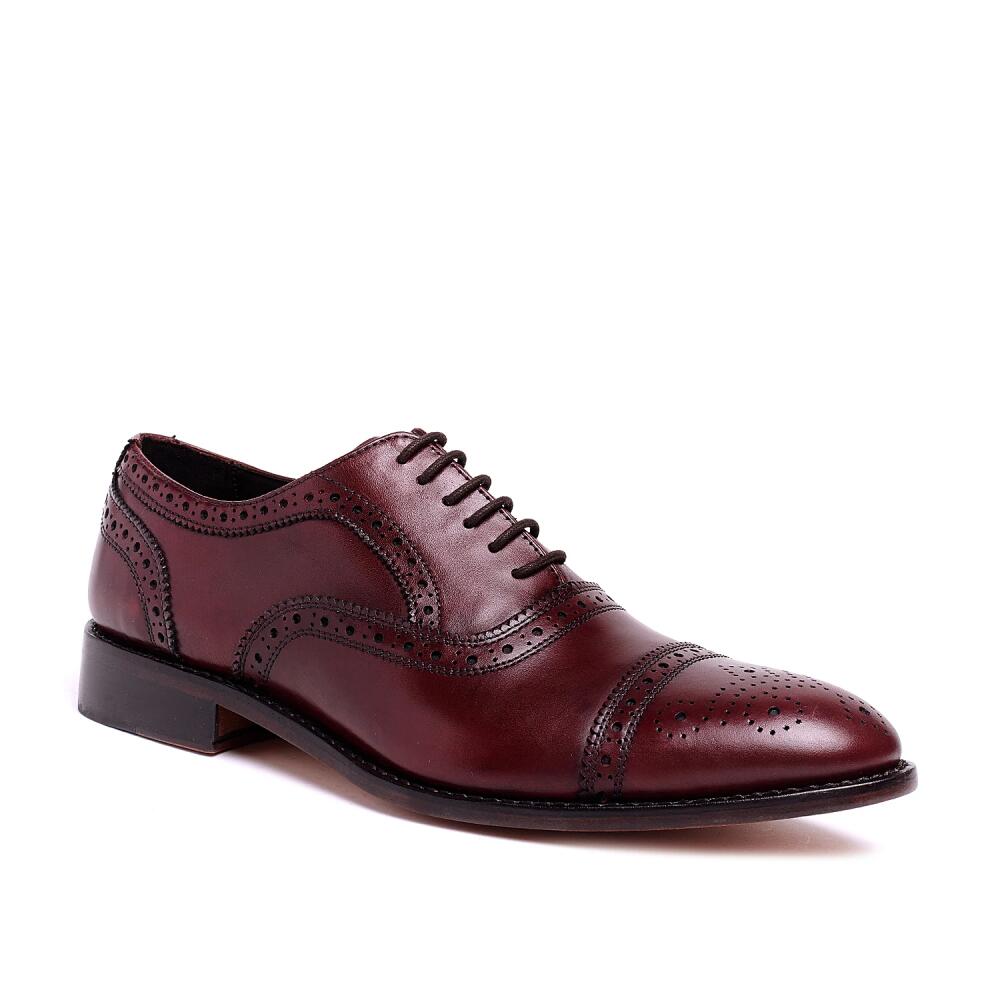 Anthony Veer Ford Cap Toe Oxford | Men's | Burgundy Cover