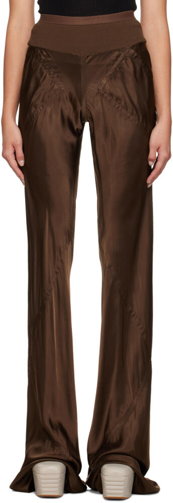 Rick Owens Brown Bias Trousers Cover