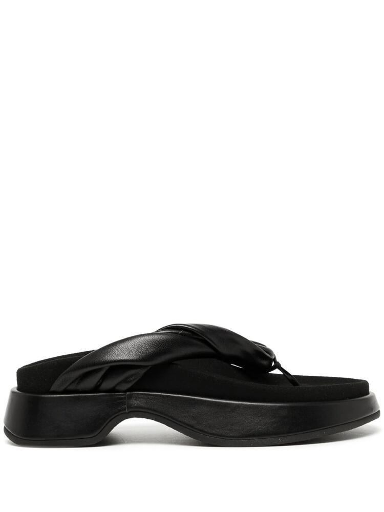 Reike Nen twist-strap platform flip flops - Black Cover