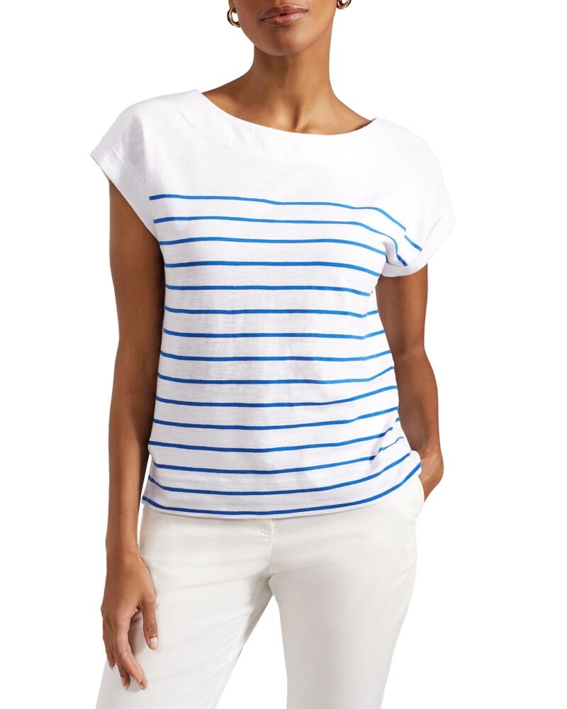 Hobbs London Alycia Striped Tee Cover