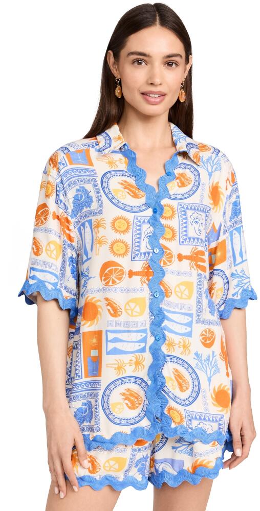 Seven Wonders Caterina Shirt Caterina Print Cover