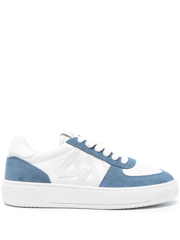 Stuart Weitzman SW Courtside leather sneakers - White Cover