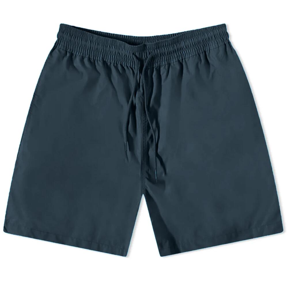 Colorful Standard Men's Classic Swim Short in Navy Blue Cover