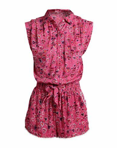 Poupette St Barth Woman Jumpsuit Fuchsia Viscose Cover