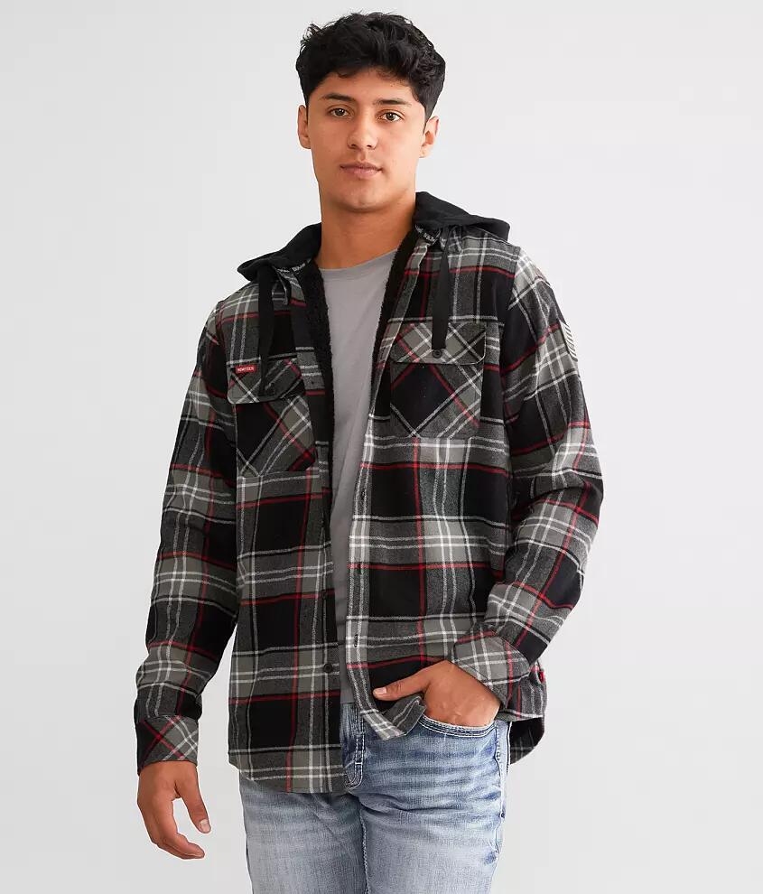 Howitzer Passchendaele Hooded Flannel Shacket Cover