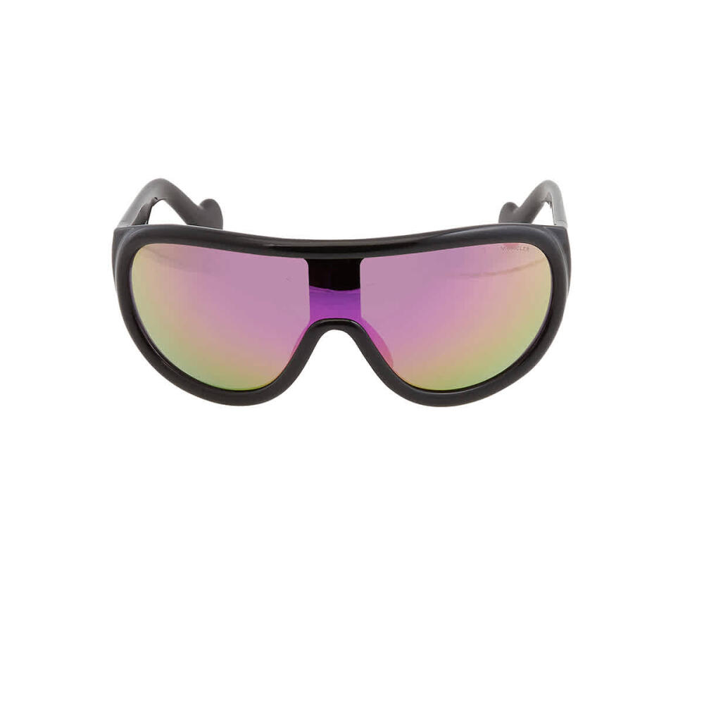 Moncler Pink Mirror Shield Unisex Sunglasses Cover