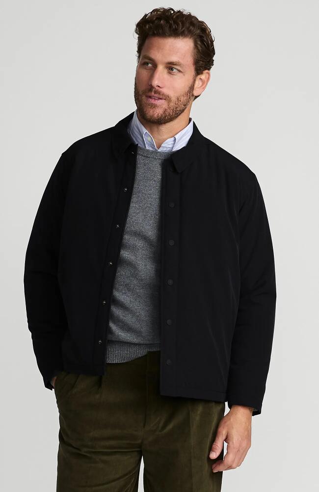 Lands' End Insulated Commuter Shirt Jacket in Black Cover