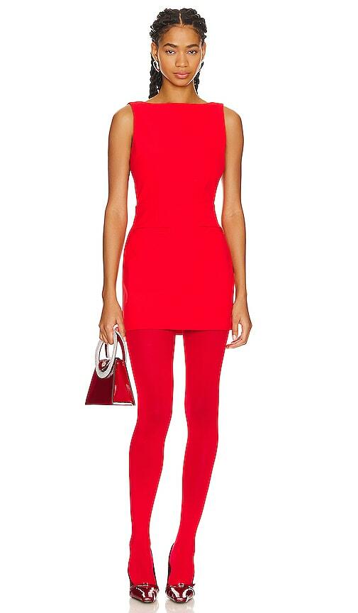 L'Academie Arley Dress in Red Cover