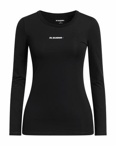 Jil Sander+ Woman T-shirt Black Polyamide, Elastane Cover